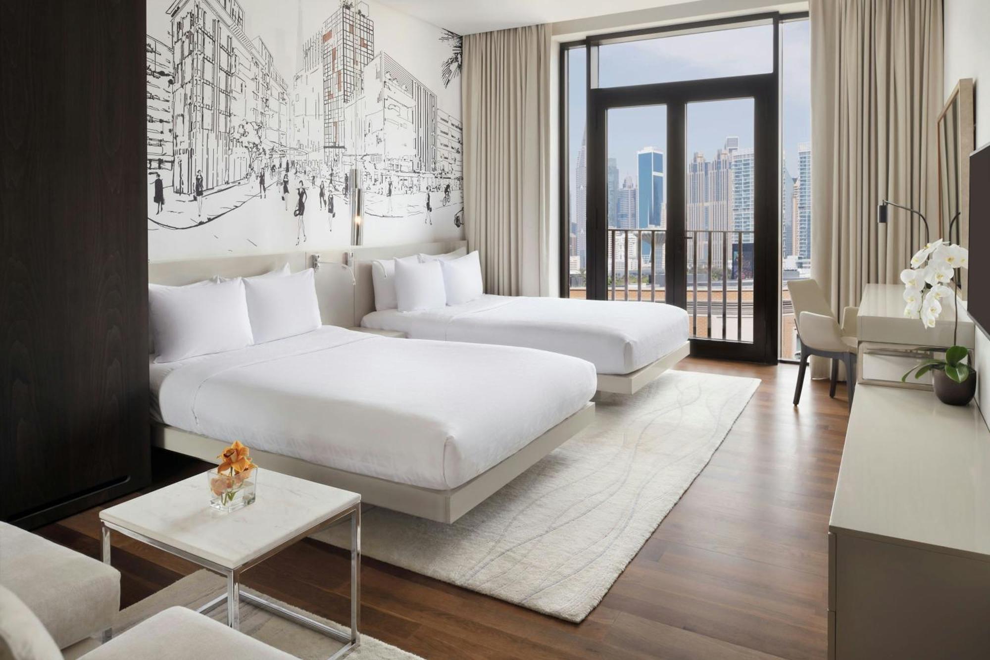 La Ville Hotel & Suites City Walk Dubai, Autograph Collection Exteriör bild A guest room